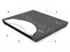 40% wave reduced softside waterbed mattress 40% wave reduced softside waterbed mattress